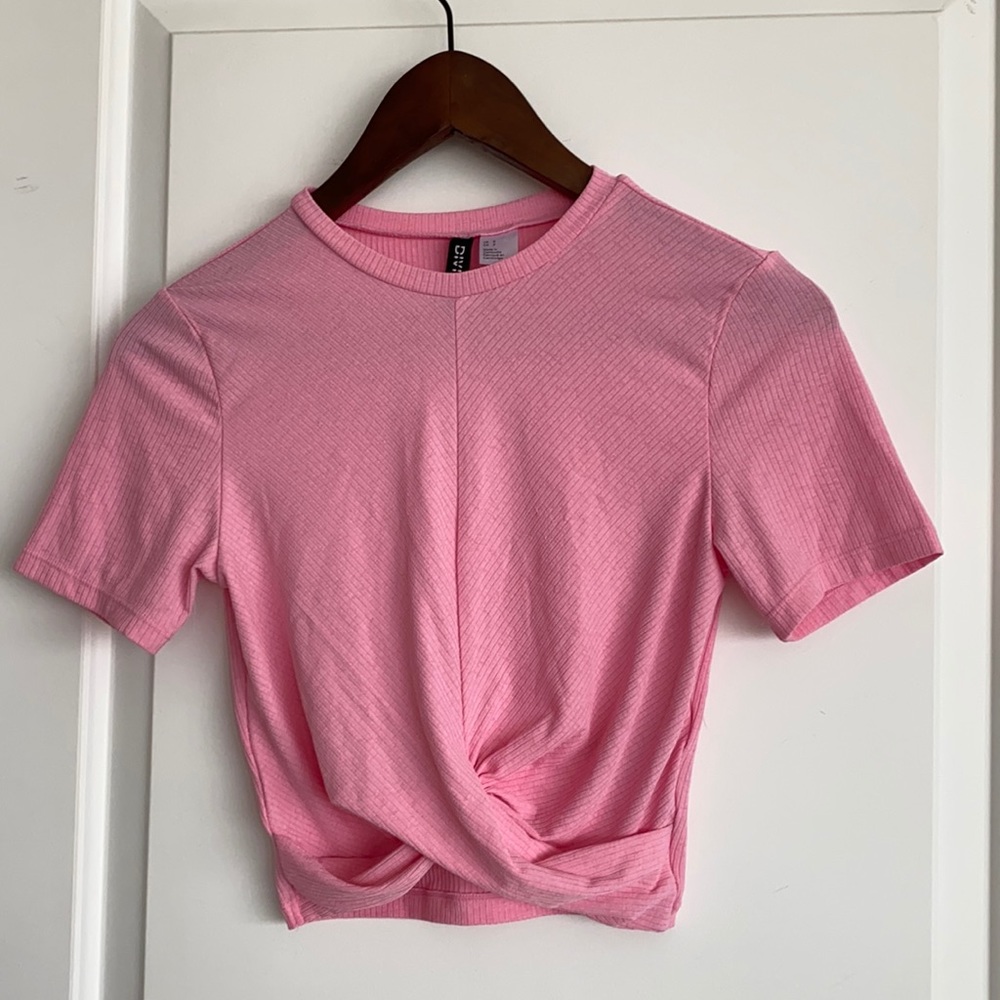 Knot front t-shirt